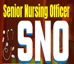 SNO (SENIOR NURSING OFFICER) EXAMS